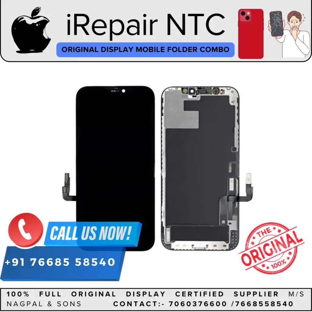 iPhone 12 100 % Care OG Replacement Display Combo Folder